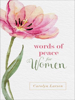 cover image of Words of Peace for Women
